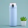 Copo Térmico de Aço Inoxidável com Tampa de Salto a Vácuo de Camada Dupla e Display de Temperatura, Copo Ervilha para Medição de Temperatura, Copo de Água para Negócios, Medição Inteligente de Temperatura