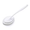 Escova de esponja com cabo longo para banheiro escova de limpeza de parede escova de esponja para banheira escova para azulejo de chão esponja lado abrasivo