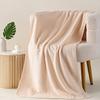 Toalla de Baño Grande de Coral Fleece, Engrosada y Ampliada 90*170, para Cubrir el Cuerpo, Secado Rápido, Absorbente, Adecuada para Adultos, Toalla de Baño para Regalo de Natación, Logo Bordado