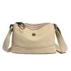 Bolsa Feminina de Nylon de Cor Sólida Simples 2024 Nova Bolsa de Ombro Multicompartimento de Grande Capacidade Casual de Venda Quente Transfronteiriça