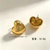 Brincos estilo tribunal francês em formato de flor de quatro pétalas fosca com cravação exagerada de turquesa africana, combinação de design de alta qualidade