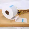 Papel de Cuello Desechable al por Mayor Transfronterizo para Suministros de Peluquería, Papel de Cuello para Salón de Peluquería, Papel Protector de Cuello Anti-Fragmentos de Cabello para Cortes de Barbero