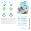 Chaveiro Coroa de Anjo de Cristal Transfronteiriço, Presente, Adesivos de Doces para Presentear, Batismo, Comunhão, Lembrancinhas para Convidados