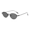 Gafas de Sol Ultraligeras de Titanio Puro 51 Estilo Ojo de Gato Old Money Mm98671 Gafas de Sol Anti-UV de Alta Gama para Mujer