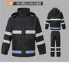 Conjunto de Impermeable y Pantalón de Lluvia de Tela Oxford para Hombre, Engrosado para Transporte y Vehículos Eléctricos, Ropa de Lluvia de Cuerpo Completo Separada para Repartidores