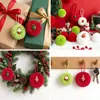 Adorno de Bola de Pelo de Conejo Sintético para Árbol de Navidad, Colgante Decorativo de Bola de Felpa, Accesorios de Bola de Pelo, Regalo de Navidad, Venta al por Mayor desde el Fabricante