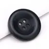 Botones de Resina de Cuatro Agujeros, Botones Redondos de Borde Amplio de Colores para Suéteres, Ropa de Abrigo de Lana, Ropa de Abrigo, Cortavientos, Botones para Trajes al por Mayor