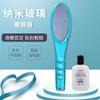 Artefato de Lixar os Pés Doméstico Pedra de Lixar os Pés para Remover Pele Morta e Calosidades Pés Secos Rachados Ferramenta de Esfoliação dos Pés Lixadeira de Pés Pedicure Lâmina para a Planta do Pé