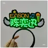 Placa de Luz de Apoio para Show do Eason Chan, Faixa de Cabeça Luminosa, Lanterna de Mão, Bastão Fluorescente, Adereços Periféricos, Personalizado