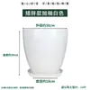 Vaso de Flor de Plástico Cilíndrico Alto Redondo para Plantar Árvore em Vaso Polido Transparente Varanda Escritório Árvore da Felicidade Pássaro do Paraíso Vaso Grande