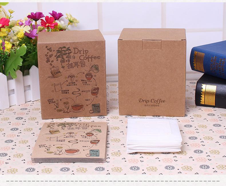 10包装挂耳咖啡系列组合 (7)挂耳咖啡盒 挂耳咖啡包装袋.