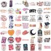 50 pegatinas románticas de lectura estilo ins, lindas de dibujos animados, personalidad, para DIY, cuaderno, funda de teléfono móvil, cuenta a mano, pegatinas para taza