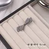 Pinza para el pelo de lazo con un tacto de alta gama y exquisito, Pinza lateral para el pelo para mujer, Nuevo modelo 2026, Pinza lateral, Pinza para flequillo, Herramienta para arreglar el pelo