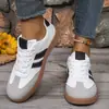 Nuevos Zapatos Planos Estilo Coreano, Tenis Casuales de Moda, Versátiles Zapatos Blancos para Pareja