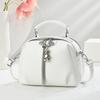 Bolso de Mujer Exquisito Bolso de Mano Pequeño para Mujer 2025 Nuevo Bolso con Borlas Textura Multicapa Plisado Hombro Cruzado