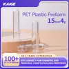Pré-forma de garrafa plástica PET de pequeno diâmetro 15 dentes 4g Cosméticos Produtos Químicos de Uso Diário Gargalo rosqueado Tubo de pré-forma por moldagem por injeção Material de embalagem Atacado de comércio exterior
