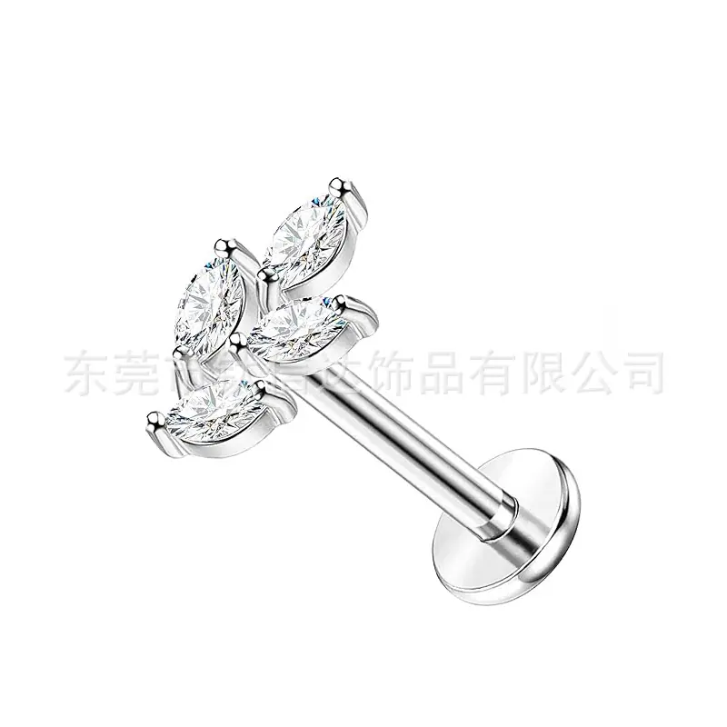 树叶镶钻