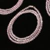 Pulsera de tourmalina rosa natural corte Granate Multi-Círculo collar cadena larga multiusos azul oliva lima luz de luna al por mayor