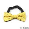 Al por mayor de fabricantes corbata de moño de mariposa teñida en hilo para hombre doble longitud ajustable actividades de banquete corbata de moño decorativa