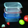 Caja de almuerzo desechable de 1000 ml caja de embalaje para llevar caja para frutas y pesca caja rectangular para detergente en perlas 50 piezas