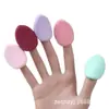 Esponja de Polvo Mini Portátil para Principiantes, Almohadilla de Aire, Súper Suave, Herramienta de Aplicación de Maquillaje para Húmedo y Seco, Amigable con la Piel y No Absorbe el Polvo