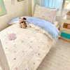 Juego de ropa de cama para dormitorio de tres piezas, 100% algodón, modelo nuevo 2026, sábana individual, funda de edredón, ropa de cama para estudiantes, apto para todas las estaciones