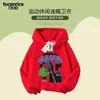 Minecraft Minecraft Roupa Periférica Desenho Animado Crianças Primavera e Outono Meninos e Meninas Moletons com Capuz Tendência