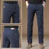 Calça Casual de Negócios Estilo Boutique de Hong Kong para Homens, Corte Slim, Perna Reta, Versátil, Alta Qualidade, Calça Social Resistente a Amassados, Novos Modelos de Primavera e Outono