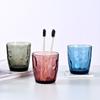 Vaso para Enjuague Bucal de Hotel, Vaso de Vidrio para el Hogar, Vaso de Agua tipo Piedra, Vaso para Cepillarse los Dientes, Vaso para Leche, Vaso para Cera, Vaso para Cepillarse los Dientes de Hotel para Parejas