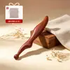 Palo de masaje multifuncional de sándalo para acupresión y relajación muscular, doble uso para cara, pie y todo el cuerpo, dispositivo de masaje calmante de meridianos, modelo nuevo