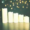Lámpara de Velas Electrónicas Accesorios Control Remoto de Simulación Vela sin Humo Decoración Festiva de Boda Cumpleaños Arreglo de Ambiente Lámpara de Velas