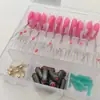 Kit de Feijões Espaciais de Silicone 7+1, Kit de Competição de Acessórios, Feijões Espaciais, Argolas em 8, Assento Flutuante, Chumbo, Suprimentos para Pesca