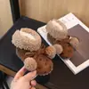Botas de Neve Infantis Inverno Novo Fofo Bola de Pelo Bebê Duas Camadas Algodão Bolinhas Sapatos de Algodão Meninas Pequenas Sapatos de Algodão Confortável Solado Macio