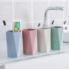 Taza creativa para cepillo de dientes con forma de diamante, taza para cepillarse los dientes en pareja, taza sencilla para baño, taza para lavarse los dientes, taza para enjuagar la boca, taza de regalo