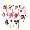 Bola de borracha para golfe, prego, boneco de desenho animado, tee com corda, tee anti-perda, multicolor, acessórios e suprimentos de golfe