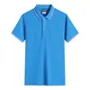 Camisa polo de verano logo impreso personalizado color a juego camiseta para actividades manga corta ropa de trabajo corporativa camisa publicitaria cultural ropa de trabajo