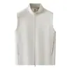 Chaleco Casual Exterior con Cuello Alto para Hombres y Mujeres, Chaleco Deportivo Transpirable de Soft Shell, Chaleco Publicitario para Eventos Corporativos