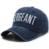 Gorra de Béisbol de Mezclilla Lavada Estilo Nuevo con Bordado de Letra Personalizada, Ala Ancha, Sombrero para Proteger del Sol al Aire Libre