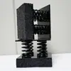 Amortiguador de Vibraciones para Piso de Bar Subwoofer Amortiguación Resorte Espesado Amortiguador Equipo de Máquina para Ladrillos Aislamiento Acústico y Amortiguación de Vibraciones Amortiguador