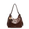 Mochila de Grande Capacidade Feminina 2025 Nova Bolsa de Ombro Único Transversal Elegante Nicho de Alta Qualidade Tendência Bolsa Tote