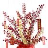 Simulação Decoração Flor Sala de Estar Floricultura Decoração Casa de Casamento Decoração Casa Nova Decoração de Quarto de Casamento Ano Novo Balde G