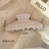 Presilhas de cabelo grandes estilo coreano, primorosamente desenhadas e de alta qualidade, perfeitas para mulheres com cabelo grosso, apresentando um estilo de presilha tubarão para a parte de trás da cabeça e acessórios de cabelo adoráveis