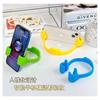 Suporte Criativo de Polegar Suporte Preguiçoso para Celular Suporte Portátil para Tablet Transmissão ao Vivo Suporte de Mesa para Drama Suporte para Celular