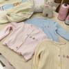 Cárdigan de punto de otoño para niña Estilo occidental Más fácil de combinar Para niños de jardín de infantes Chaqueta Más fácil de combinar Estilo nuevo 2024