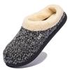 Comércio Exterior Personalizado Atacado Amazon Transfronteiriço Tamanho Grande Chinelos de Algodão Masculinos Inverno Exterior Espessos Sola Grossa Forrados com Lã Quentes Chinelos de Algodão