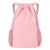 Mochila con Cordón de Tela Oxford, Bolsa de Regalo Ligera, Bolsa de Entrenamiento para Equipo de Maratón, Logo Personalizable