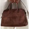 Bolso de Lujo Ligero Europeo y Americano Fila de Bolsos Bolso de Mano de Piel de Vaca de Capa Superior Nicho Gran Capacidad Bolso Tote para Viajar