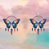 Pendientes de Aro de Acrílico Coloridos 2D Transfronterizos Pendientes Unisex - Joyería de Moda Multifuncional Pendientes con Borlas