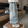 Jeans para niños, pantalones jogger infantiles elegantes y modernos, nuevos pantalones largos versátiles de estilo coreano para primavera y otoño para bebés y niños pequeños