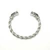 Venda Quente Transfronteiriça Pulseira Cabeça de Lobo Retrô Viking Nórdico Estilo Viking Noruega Joias da Moda Atacado Cabelo